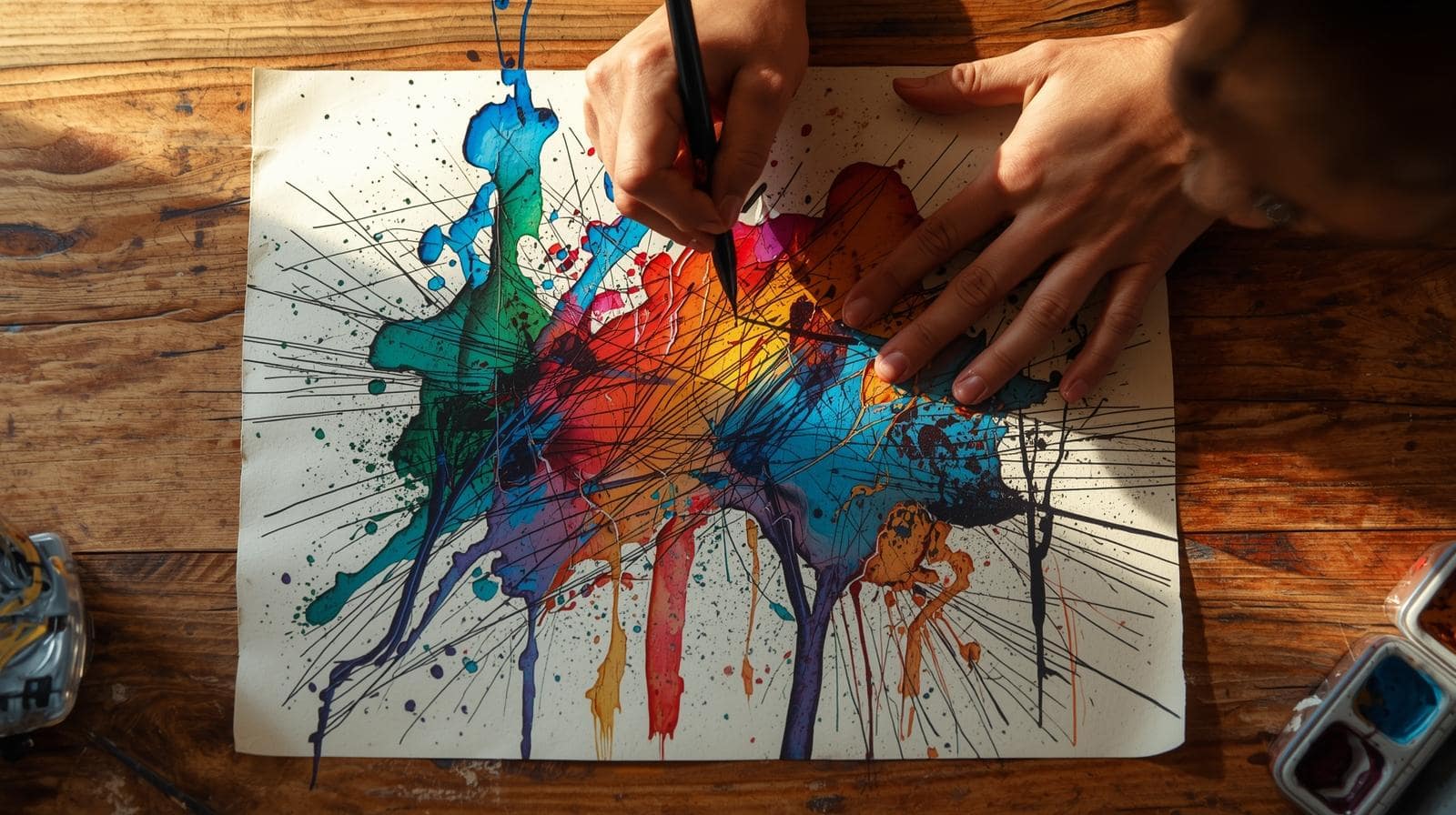 Atelier artistique ados / adultes - encre