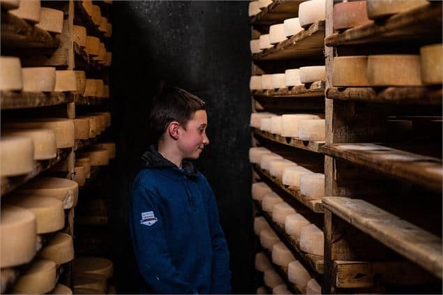 Visite de la fromagerie de Peisey