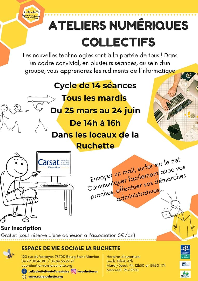Ateliers numériques collectifs