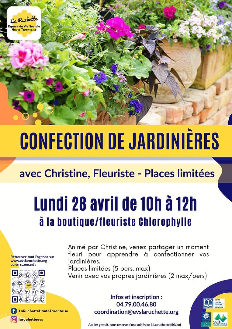 Confection de Jardinières