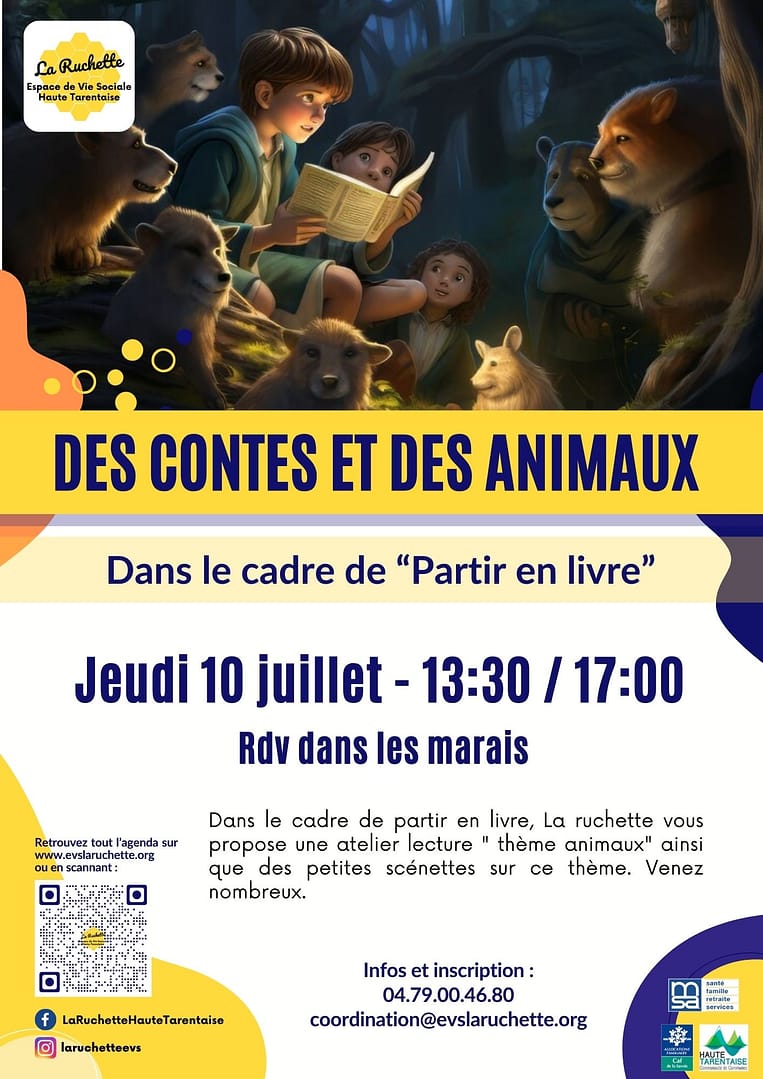 Partir en livre - Des contes et des animaux