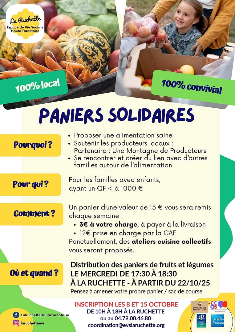 Distribution paniers solidaires